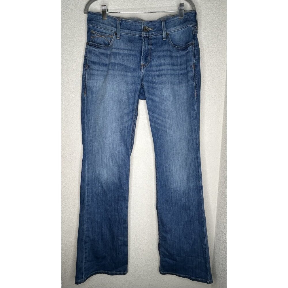 Ariat Jeans Womens 30L Mid Rise Allison Boot Jean Western 34x35 Tall Western - Picture 2 of 16